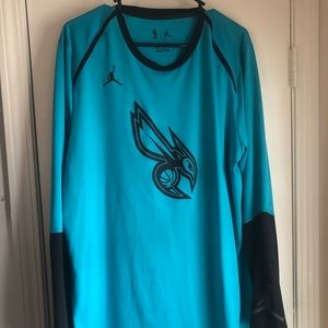 Charlotte Hornets Buzz City Jordan Long Sleeve Jersey
